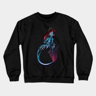 Zombie Mermaid Crewneck Sweatshirt